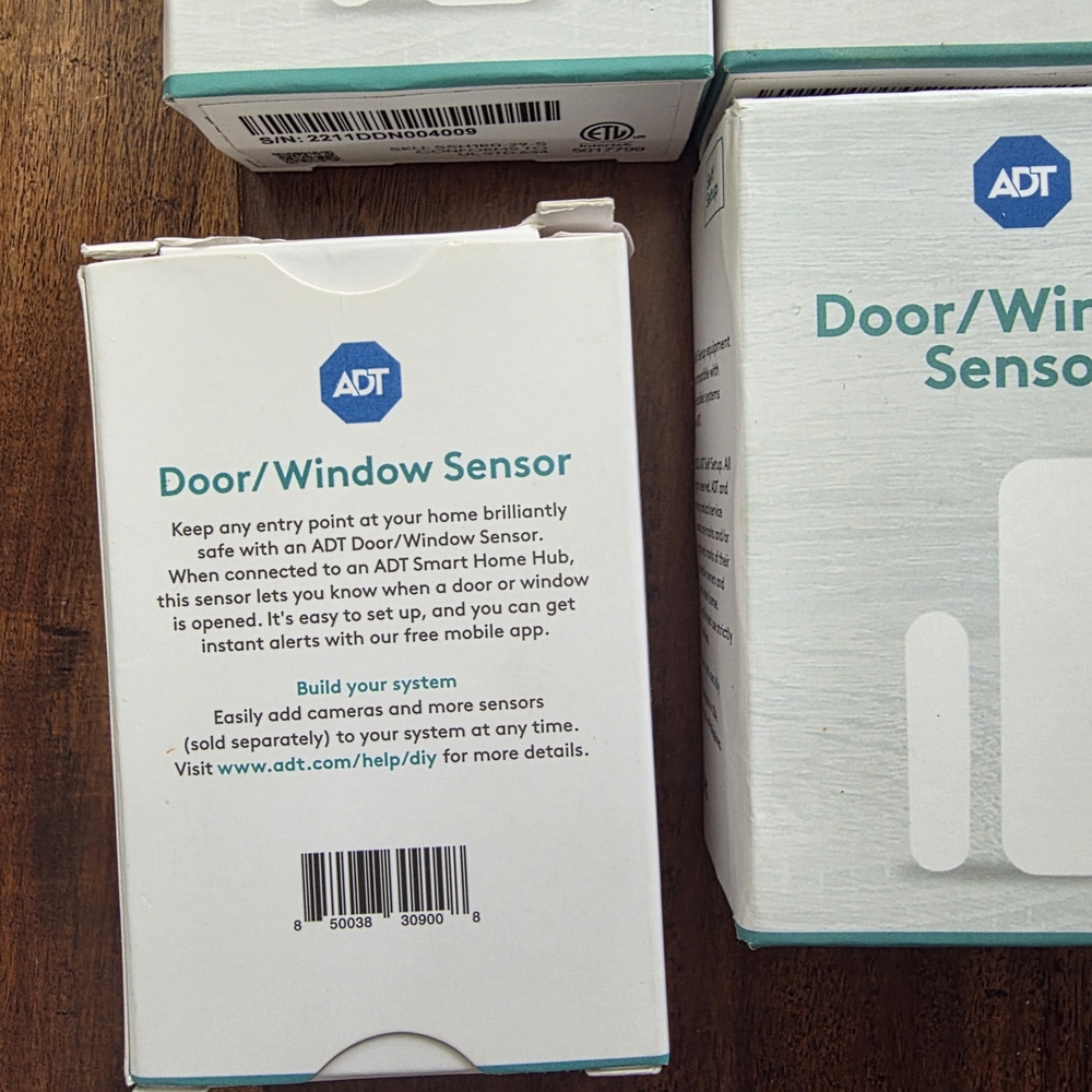 ADT Door/Window Contact Sensors - White (Set of 15) - Picture 3 of 4